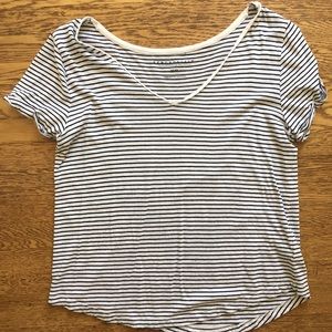 Aeropostale Striped Simple Tee